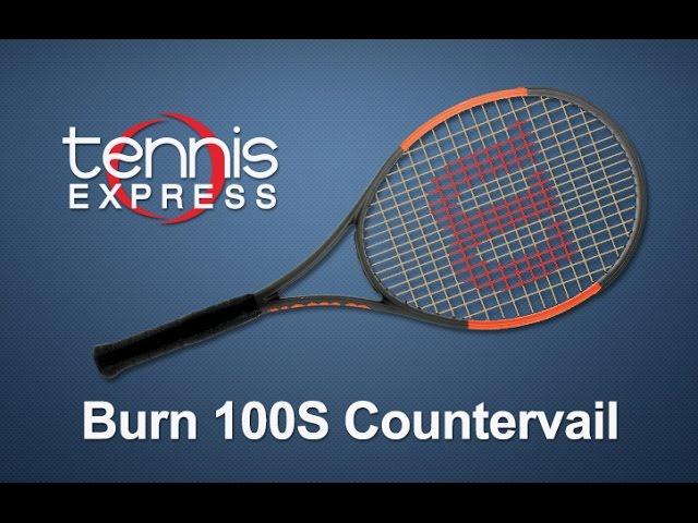 Wilson Burn 100S Countervail Tennis Racquet Review | Tennis Express