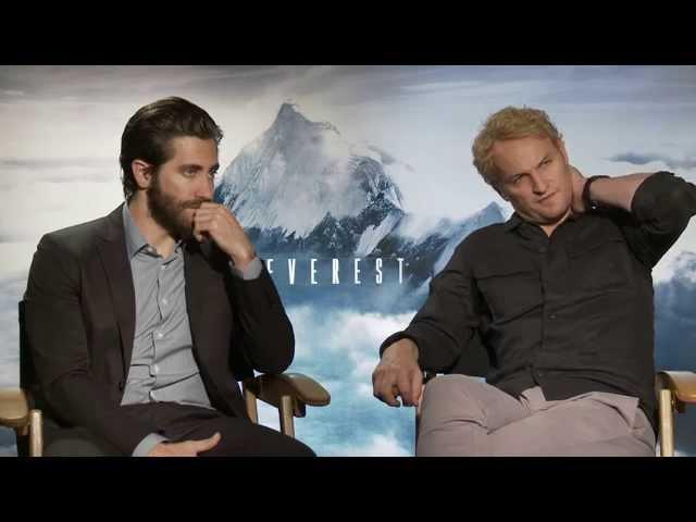 Everest: Jason Clarke & Jake Gyllenhaal Official Movie Interview | ScreenSlam