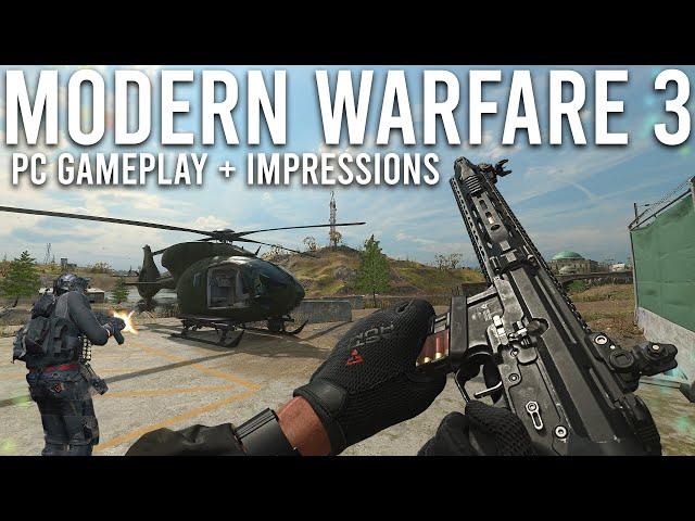 Modern Warfare 3 PC Gameplay and Impressions...