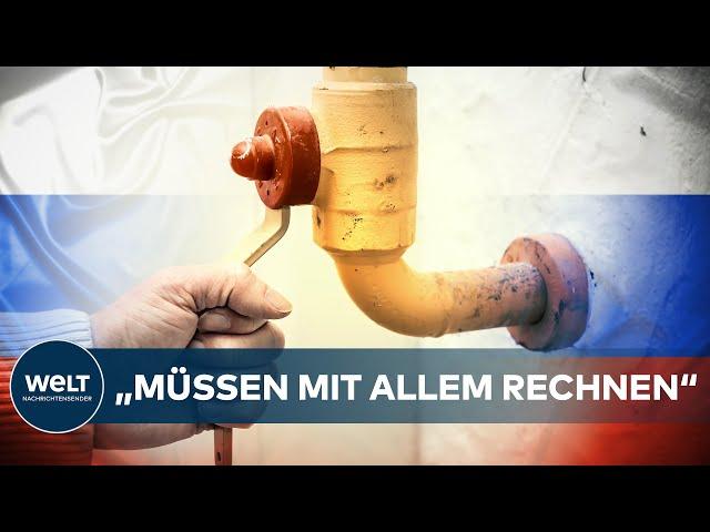 Energiekrise in Deutschland: Ab Montag kein Gas mehr durch Nord Stream 1