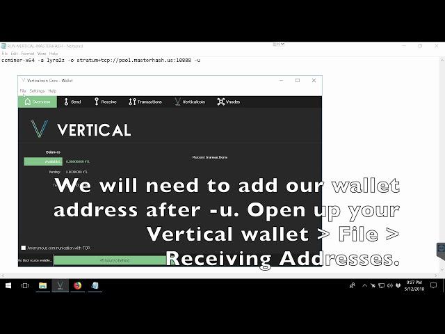 Vertical (VTL) Nvidia Mining Tutorial