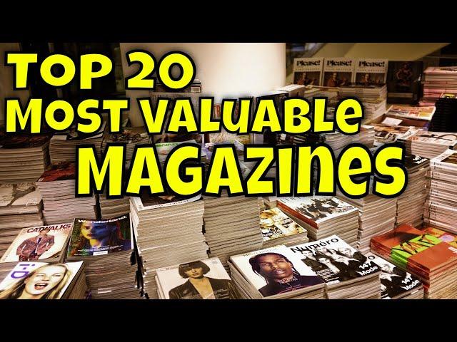 Top 20 Most Valuable Magazines You May Have