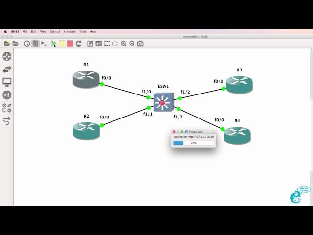 GNS3 switching setup and options Part 4: Etherswitch Router for Cisco Dynamips Part 1