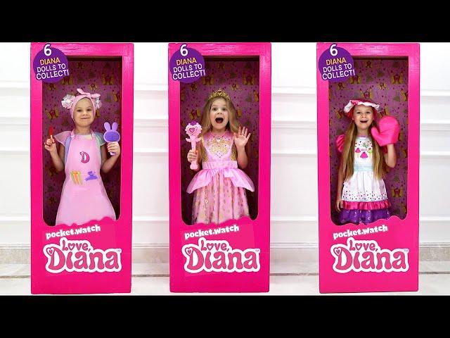 Diana Becomes a Doll