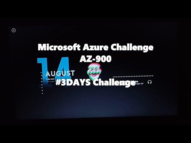 Microsoft Azure Fundamentals Study Challenge -  Day 1 | 3 Days Study Challenge