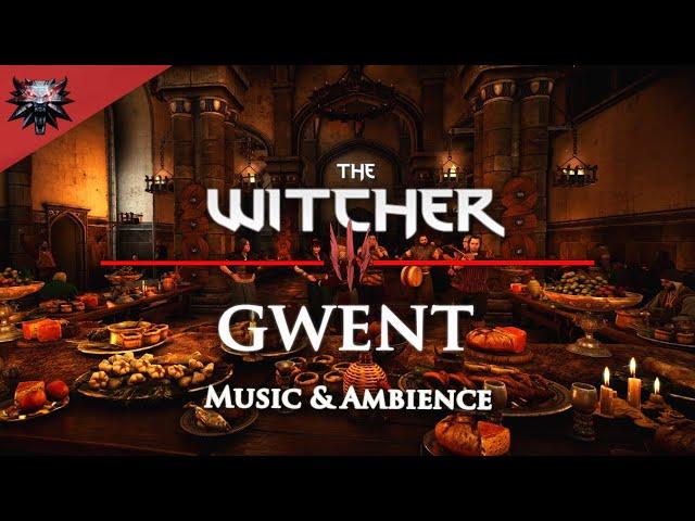 The Witcher 3 Tavern & Inn Music and Ambience - How about a round of Gwent? #relax #study #dnd