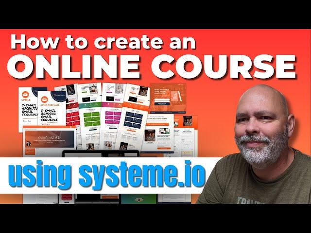 How to Create An Online Course | FREE Step-by-Step Method Using Systeme.io