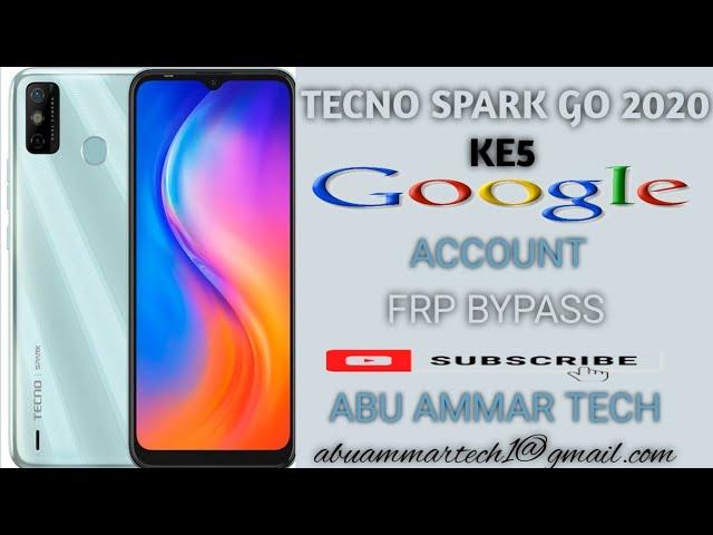 Tecno spark Go 2020 frp bypass, Ke5 frp bypass, spark Go frp bypass