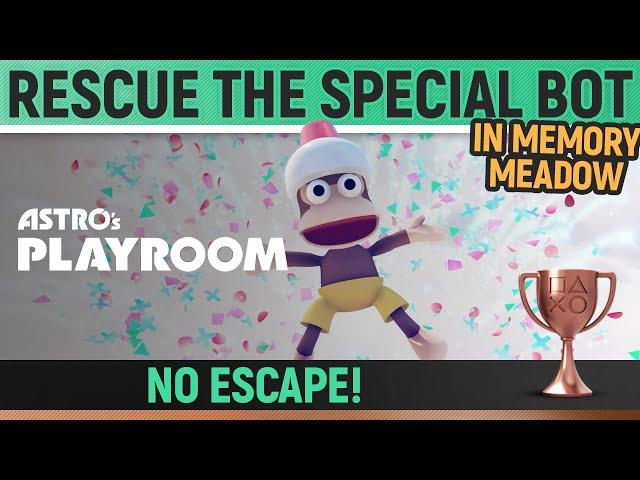 Astro's Playroom - Special Bot Location in Memory Meadow - No escape!  Trophy Guide