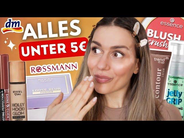 Das BESTE Drogerie Makeup unter 5€ (Dm Favoriten 2024)