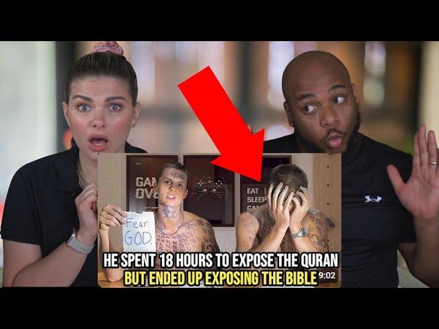 He Spent 18 Hours To Expose The Quran, But Ended Up Exposing The Bible -CHRISTIAN COUPLE REACTS