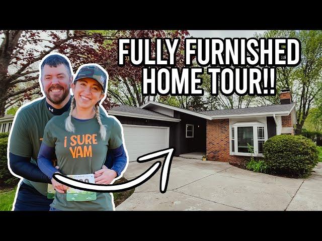 Our Fully Furnished New Home Tour | Randy Santel & Katina Eats Kilos