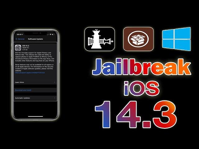 NEW Jailbreak iOS14.3/12.5 on Windows|Checkra1n Jailbreak iOS14.3/14.2/13.7|Checkra1n 0.12.1 Windows