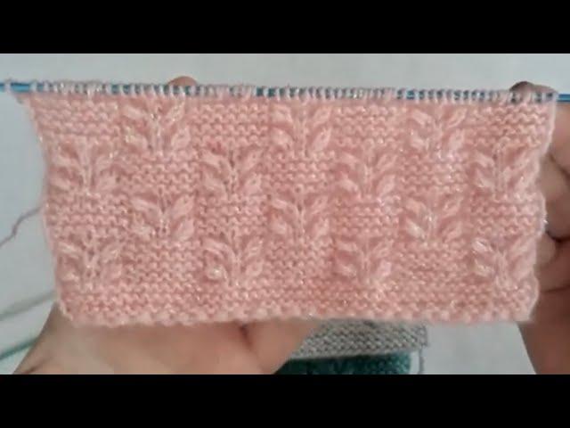 Sümbül çiçeği örgü modeli yapılışı / Strickmuster / knitting patterns