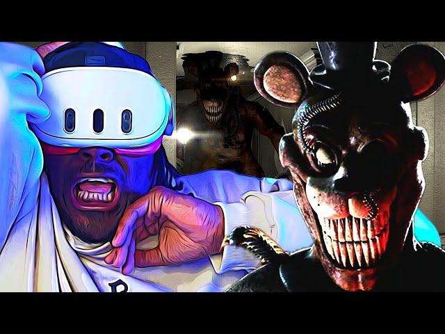 THIS DEV JUST MADE THE SCARIEST GAME BY COMBINING SILENT HILL 2 WITH FNAF & IM PLAYING IN VR!