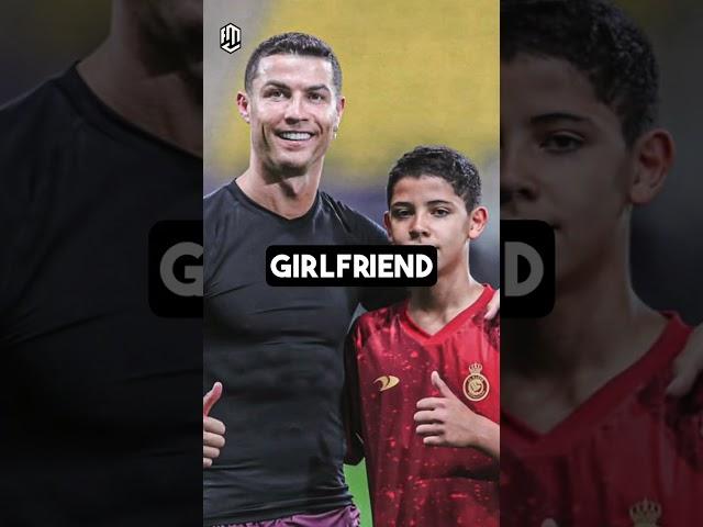 Who Is Cristiano Ronaldo Jr Secret Girlfriend ?  #football #ronaldo #shorts