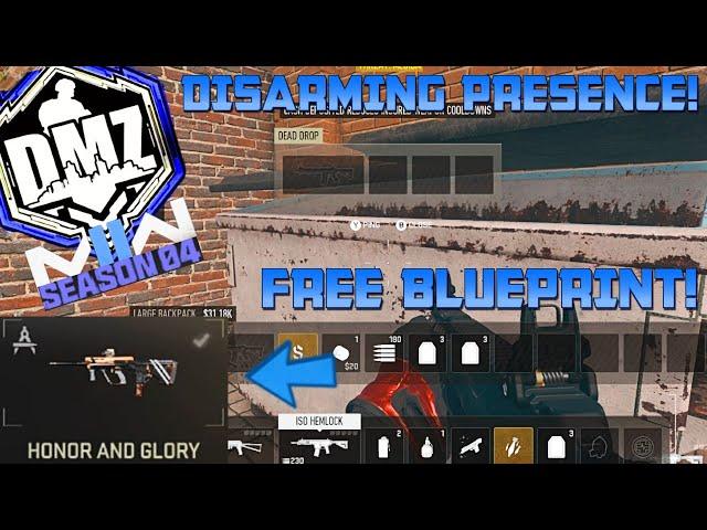 MW2 DMZ "DISARMING PRESENCE" DEAD DROP 3 ISO HEMLOCKS! ISO HEMLOCK LOCATION! FREE WEAPON BLUEPRINT!