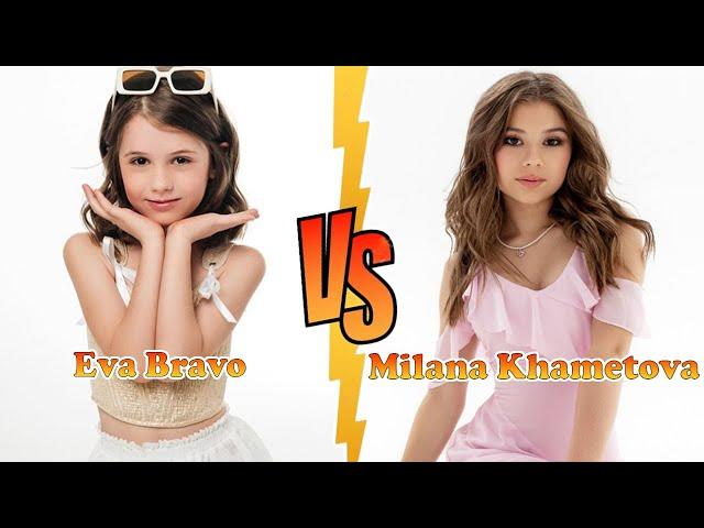 Eva Bravo Play VS Milana Khametova Transformation  New Stars From Baby To 2024