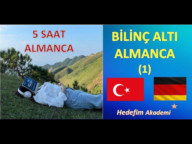 UYKUDA ALMANCA ÖĞRENİN-EN ÖNEMLİ ALMANCA İFADELER VE KELİMELER(1)