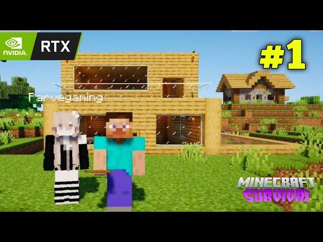 My First Survival Series With Shaders || Episode 1 ft@ParveGaming