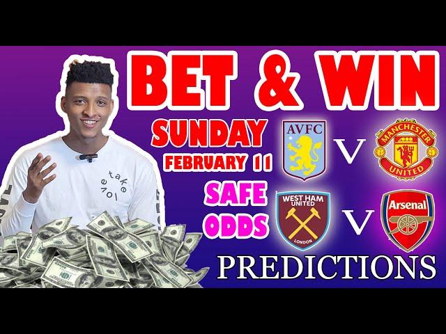 Football Prediction Today 11-02-2024  |  Betting tips Today | English Premier League| La liga