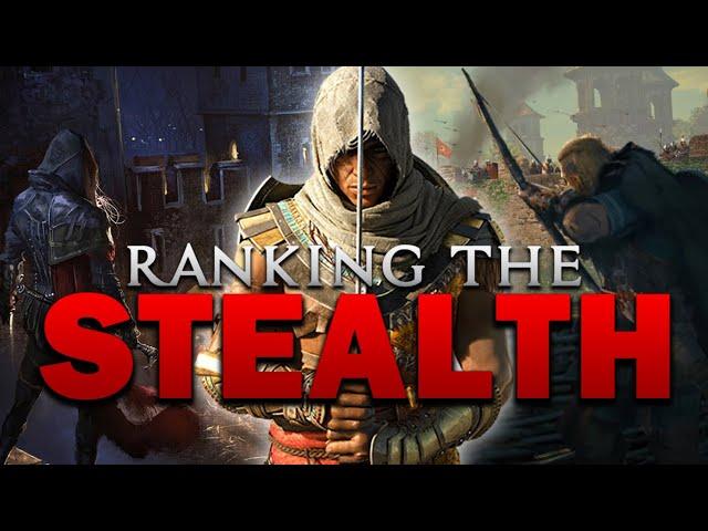 Which Assassin's Creed Game Has The BEST Stealth? - Ranking The AC Stealth Systems (AC1-Valhalla)