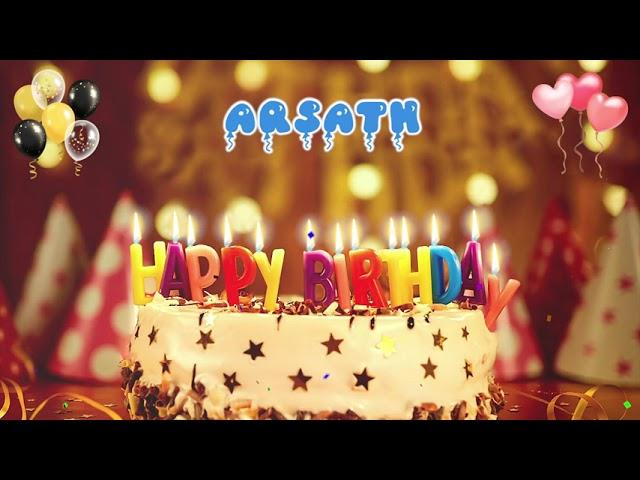 ARSATH Birthday Song – Happy Birthday to You