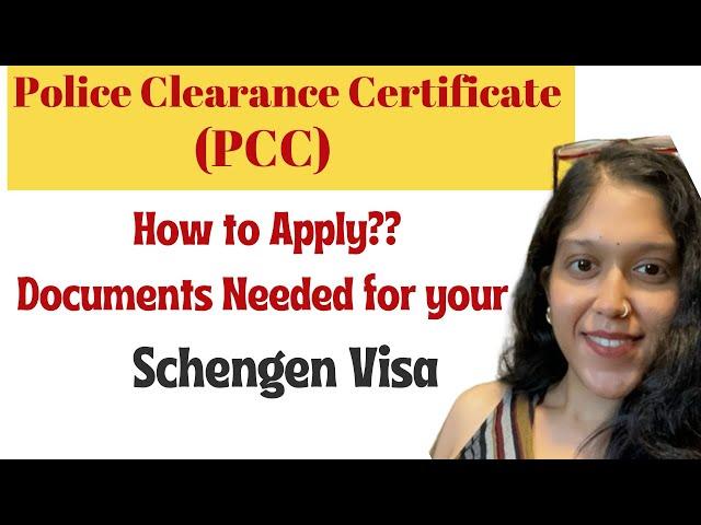 How to Apply for Police Clearance Certificate (PCC)| Complete Guide | Student Visa | Schengen Visa