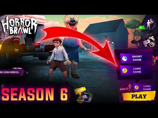 Horror Brawl Long Matches Update Season  6 Full Gameplay