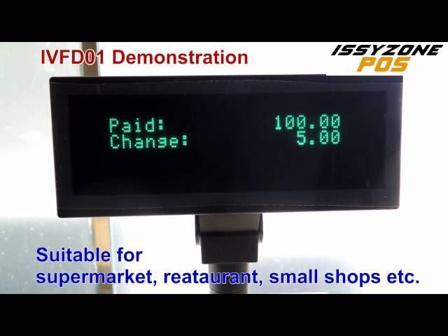 How to install IVFD01 Customer Display