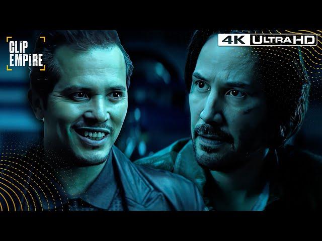 Aurelio Punches Iosef for Bringing Him John's Car | John Wick 4K