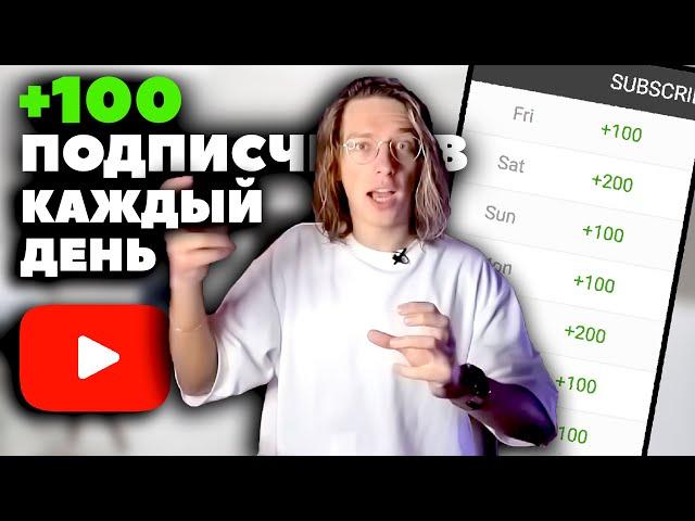 100 ПОДПИСЧИКОВ В ДЕНЬ | Как набрать подписчиков на YouTube