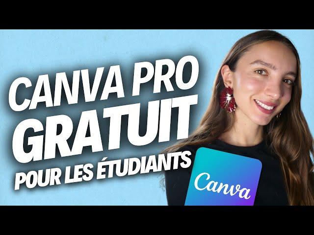 Avoir Canva Pro gratuitement quand on est étudiant