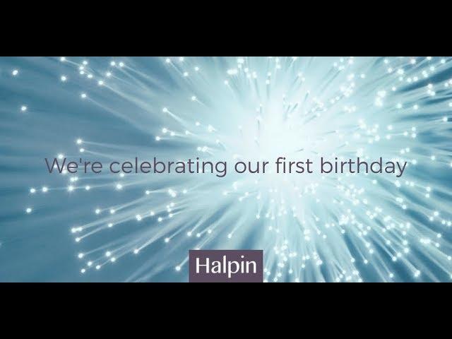 We're celebrating our first birthday!