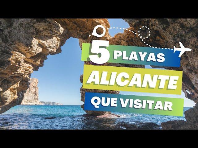 Las 5 MEJORES CALAS y PLAYAS de ALICANTE en 2023