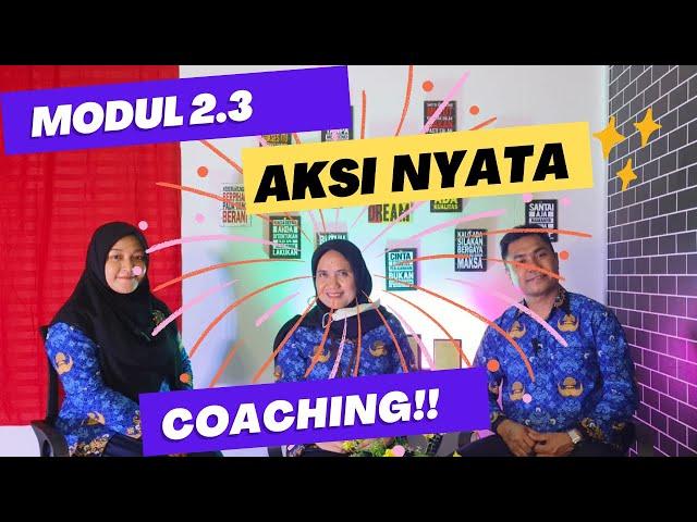 MODUL 2.3 SUPERVISI AKADEMIK DENGAN PARADIGMA BERPIKIR COACHING