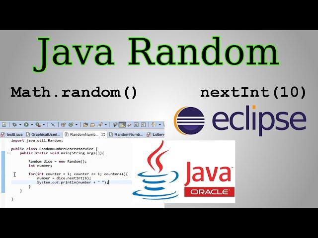 Java Random Tutorial (Math.random() vs Random Class nextInt() nextDouble() )