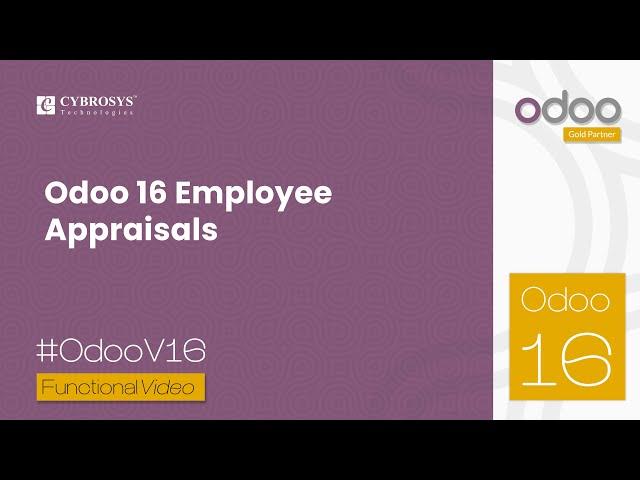 Odoo 16 Employee Appraisals | How to Manage Employee Appraisals Using Odoo 16