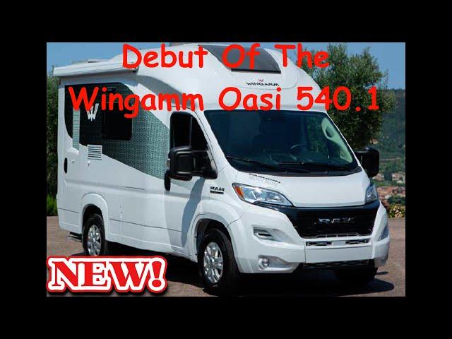 Debut Of The USA Wingamm Oasi 540.1 Compact Luxury RV at The 2025 Florida RV Supershow in Tampa