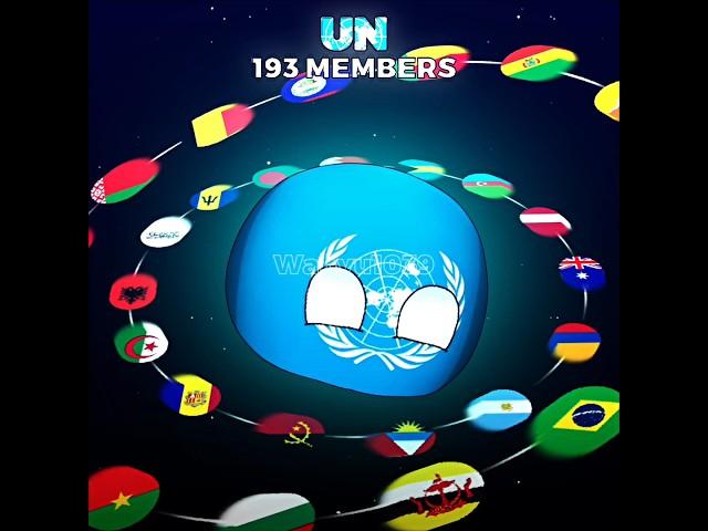 World Organizations | Krushed! - Countryballs Edit #countryballs #edit #shorts