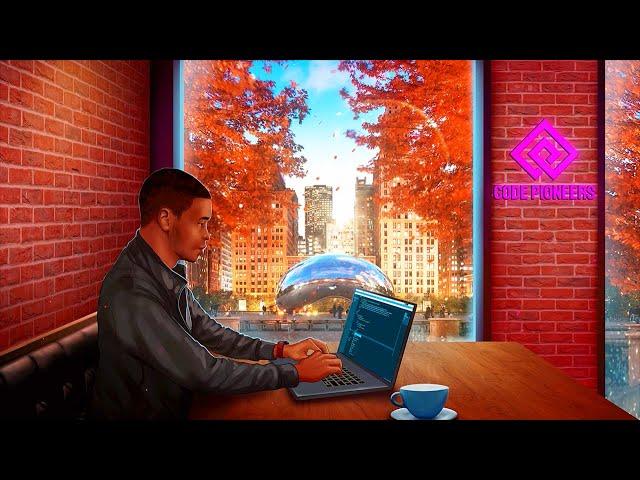 Autumn Morning Coding in Chicago | LoFi Jazz Hip-Hop [Code - Relax - Study]