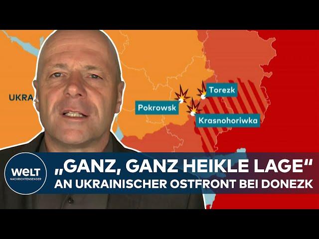 UKRAINE-KRIEG: Russen rücken unaufhaltsam in "New York" vor - Angst vor Durchbruch im Donbass | WELT