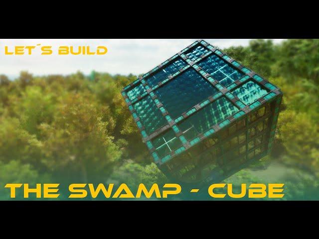 THE SWAMP CUBE/ASA Funny PvE Base Build/ARK Base Design/ASA Base/kreatives bauen in ARK/ASA