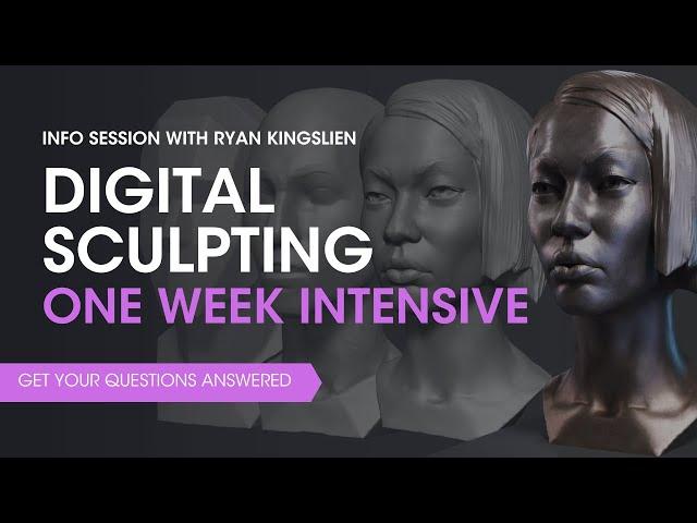 Live Info Session: Digital Sculpting One Week Intensive