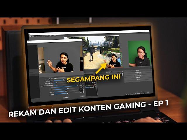 Cara Rekam dan Edit Konten Gaming Pakai OBS & Adobe Premiere Pro #TutorKontenGaming ep 1