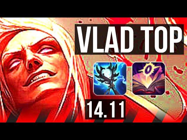 VLADIMIR vs YONE (TOP) | Rank 5 Vlad, 69% winrate, 7 solo kills, Legendary | JP Master | 14.11