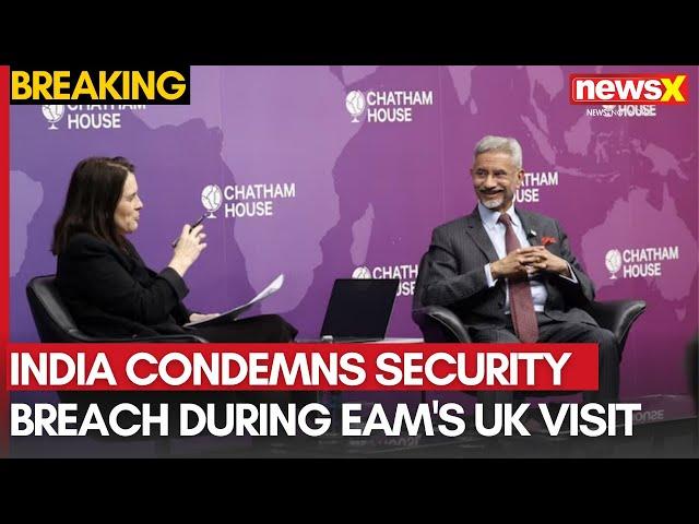 India Condemns Security Breach During Jaishankar's UK Visit | Pro-Khalistan Protesters Detained