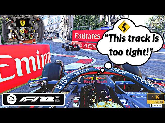 HARDEST TRACK in F1 CALENDAR? | F1 22 PS5 Gameplay | Thrustmaster Ferrari SF1000 [4K]