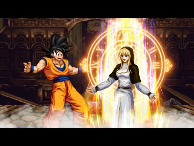 "Repent of your sins!", she said. DBS vs KOF MUGEN Blizzard Goku vs Cal-SP