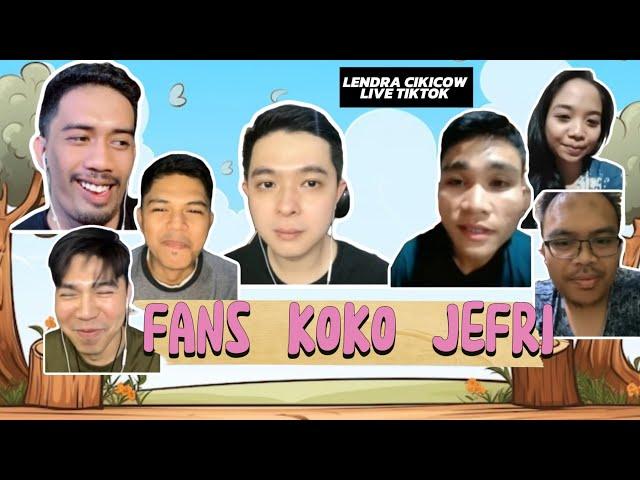 KETIKA KOJEFRI DI USILIN LENDRA,KOHENRA, DAN PI'I: LENDRA CIKICOW LIVE TIKTOK